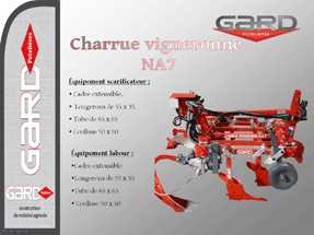 Charrue vigneronne